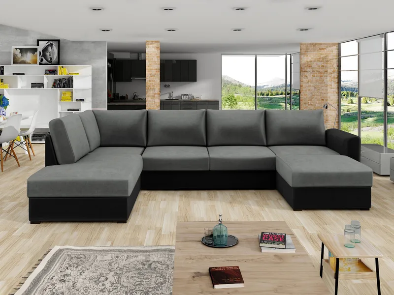 Taberk 5-sits U-Soffa med Divan Höger - Möbler - Vardagsrum - Bäddsoffor - Hörnbäddsoffa