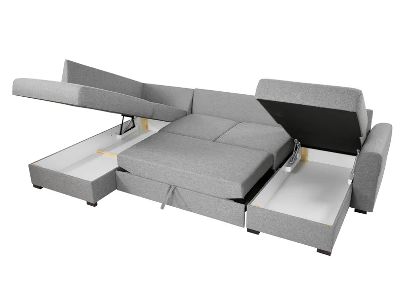 Taberk 5-sits U-Soffa med Divan Vänster - Möbler - Vardagsrum - Bäddsoffor - Hörnbäddsoffa
