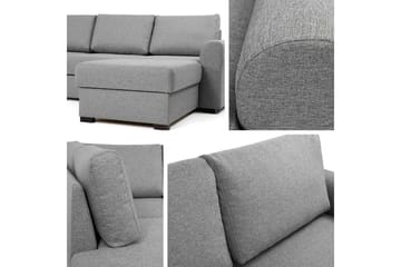 Taberk Bäddsoffa m. Divan och Schäslong - Möbler - Vardagsrum - Bäddsoffor - U bäddsoffa