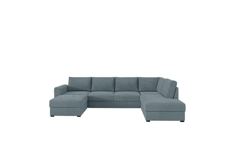 Taberk Bäddsoffa med Divan och Schäslong 4-sits - Grå - Möbler - Vardagsrum - Bäddsoffor - U bäddsoffa