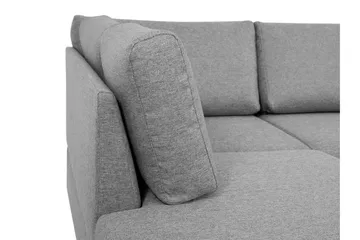 Taberk Bäddsoffa med Divan och Schäslong 5-sits - Beige - Möbler - Vardagsrum - Bäddsoffor - U bäddsoffa