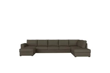 Taberk Bäddsoffa med Divan och Schäslong 5-sits