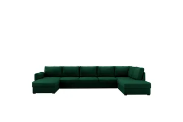 Taberk Bäddsoffa med Divan och Schäslong 5-sits