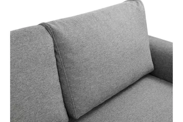 Taberk Bäddsoffa med Divan och Schäslong 5-sits i Bouclé - Rosa - Möbler - Vardagsrum - Bäddsoffor - U bäddsoffa