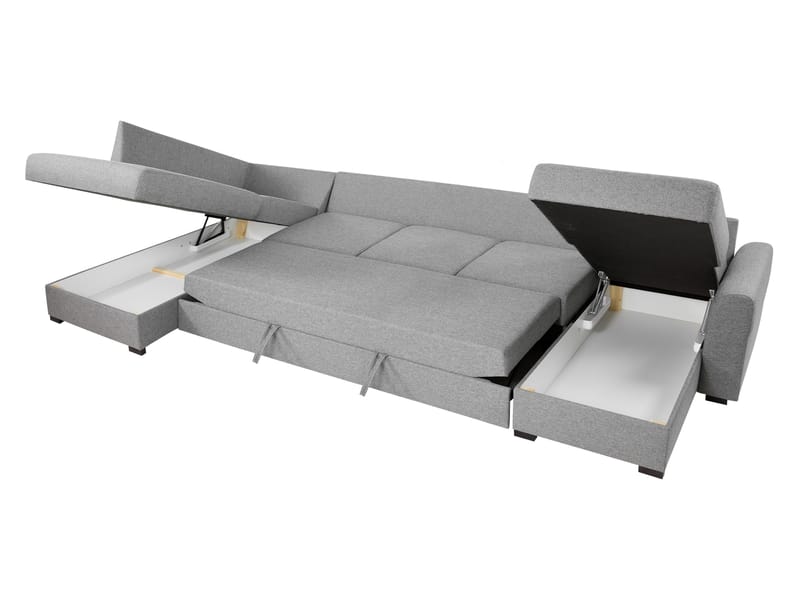 Taberk Large 6-sits U-Soffa med Divan Höger - Möbler - Vardagsrum - Bäddsoffor - Hörnbäddsoffa