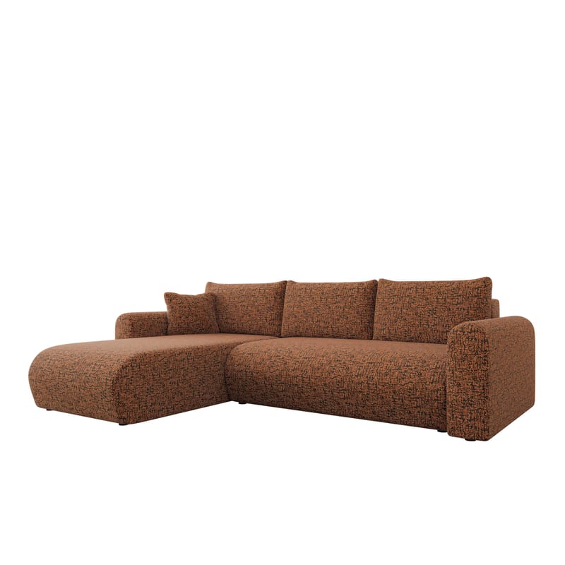 Tacon 3-sits Bäddsoffa med divan, brun