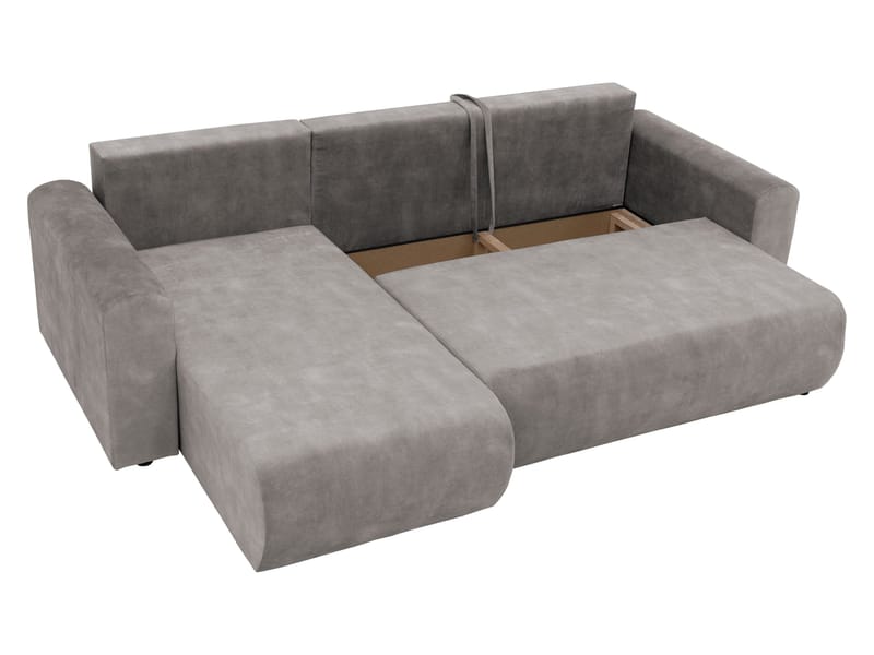 Tacon 3-sits Bäddsoffa med divan - brun - Möbler - Vardagsrum - Bäddsoffor - Hörnbäddsoffa