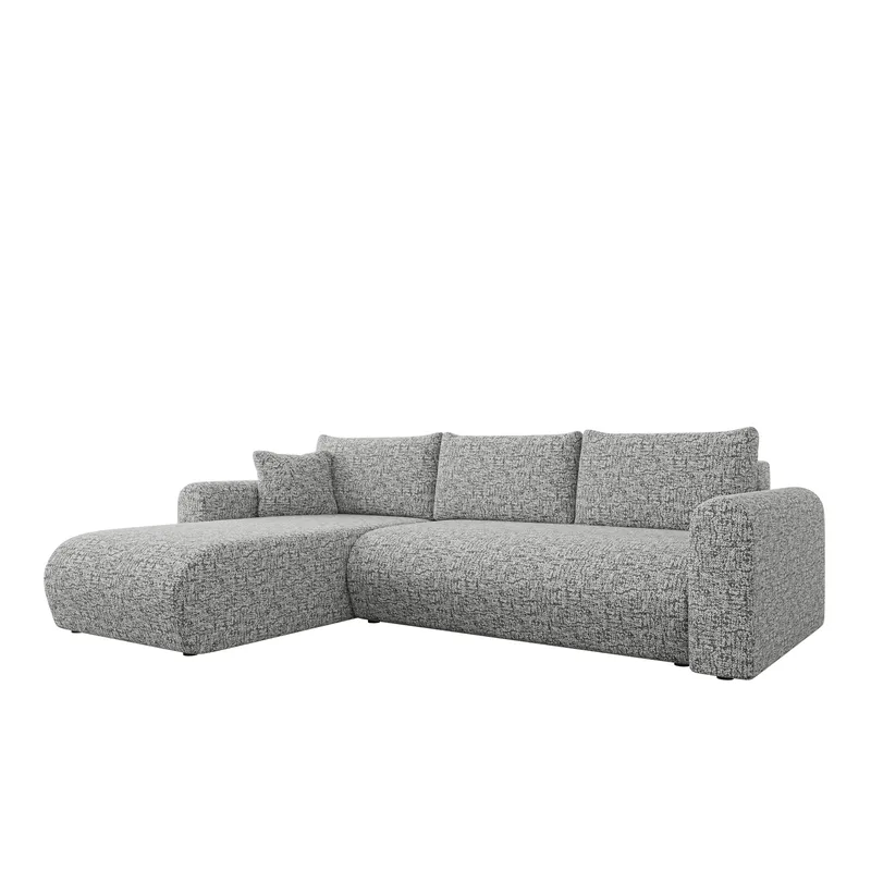 Tacon 3-sits Bäddsoffa med divan - grå - Möbler - Vardagsrum - Bäddsoffor - Hörnbäddsoffa