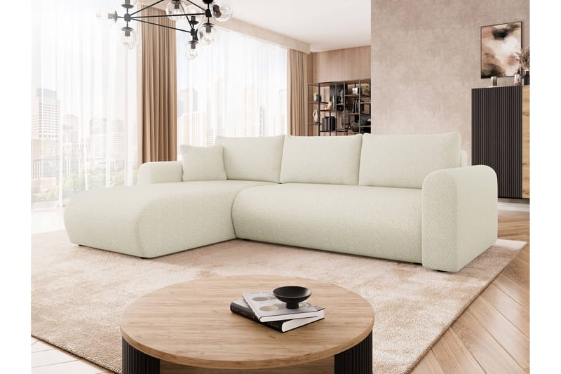 Tacon Bäddsoffa m. Divan 3-sits - Beige - Möbler - Vardagsrum - Bäddsoffor