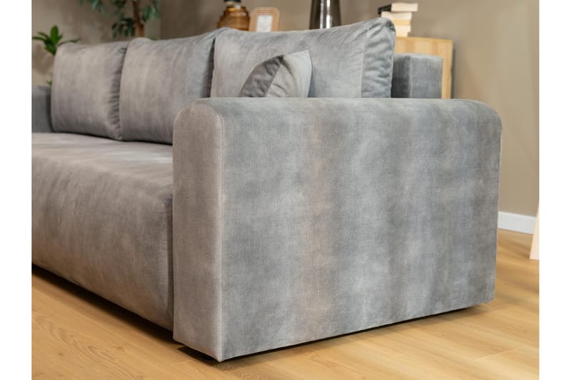 Tacon Bäddsoffa m. Divan 3-sits - Blå - Möbler - Vardagsrum - Bäddsoffor