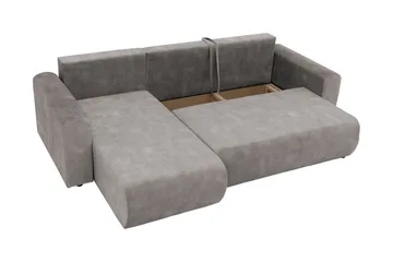 Tacon Bäddsoffa m. Divan 3-sits - Brun - Möbler - Vardagsrum - Bäddsoffor