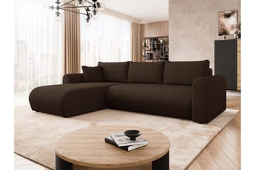 Tacon Bäddsoffa m. Divan 3-sits - Brun - Möbler - Vardagsrum - Bäddsoffor