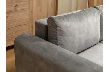 Tacon Bäddsoffa m. Divan 3-sits - Brun - Möbler - Vardagsrum - Bäddsoffor