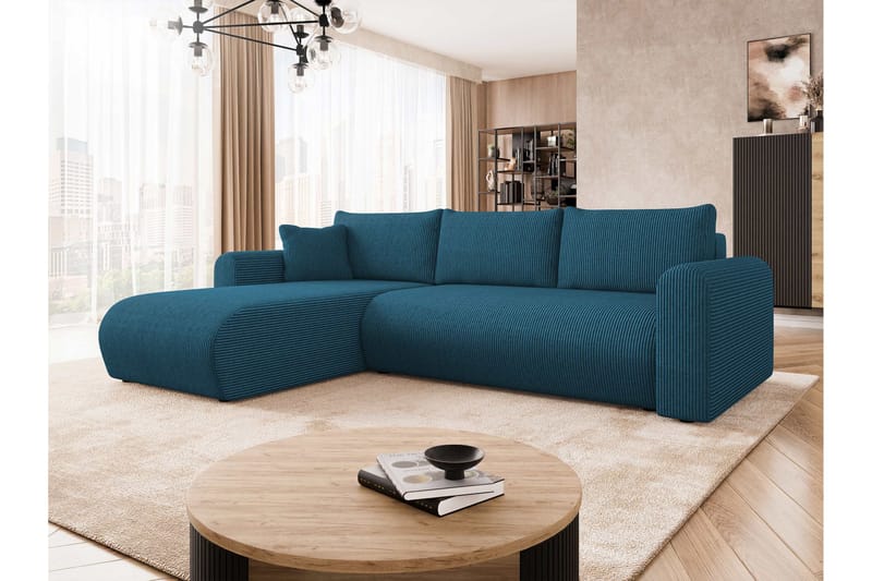 Tacon Bäddsoffa m. Divan 3-sits - Grå - Möbler - Vardagsrum - Bäddsoffor