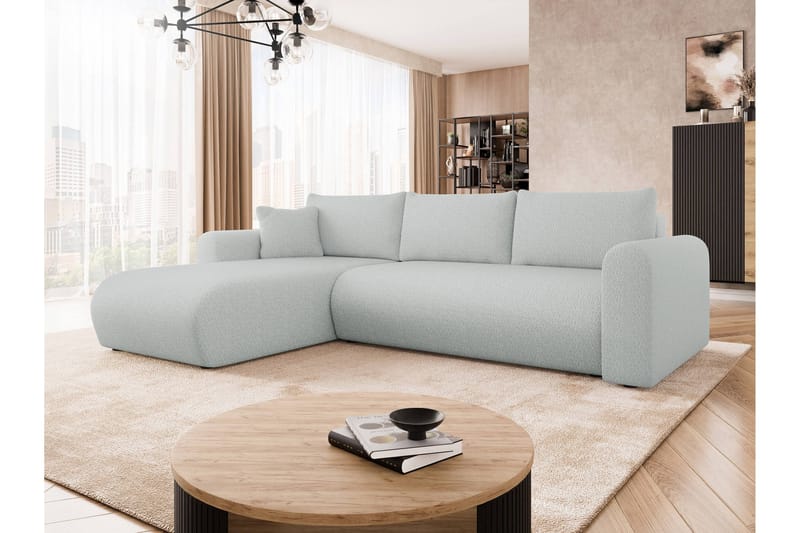 Tacon Bäddsoffa m. Divan 3-sits - Grå - Möbler - Vardagsrum - Bäddsoffor
