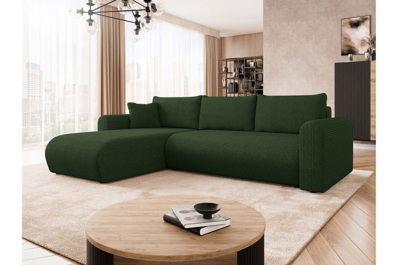 Tacon Bäddsoffa m. Divan 3-sits - Grå - Möbler - Vardagsrum - Bäddsoffor