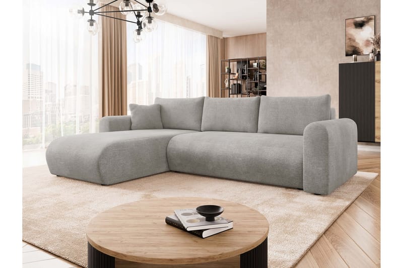 Tacon Bäddsoffa m. Divan 3-sits - Grå/Beige - Möbler - Vardagsrum - Bäddsoffor