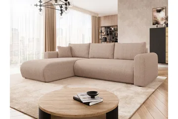 Tacon Bäddsoffa m. Divan 3-sits - Rosa - Möbler - Vardagsrum - Bäddsoffor
