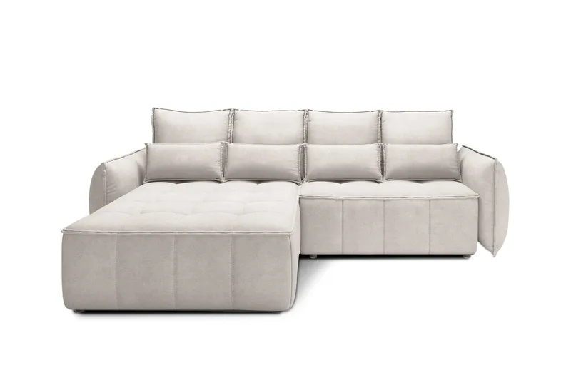 Takara Bäddsoffa med Divan 3-sits, Beige