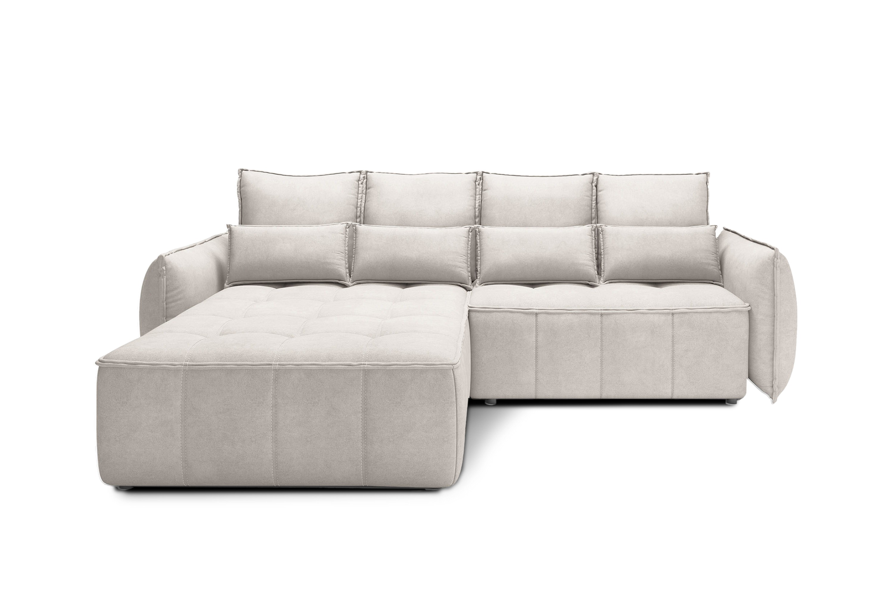 takara bäddsoffa med divan 3-sits - beige