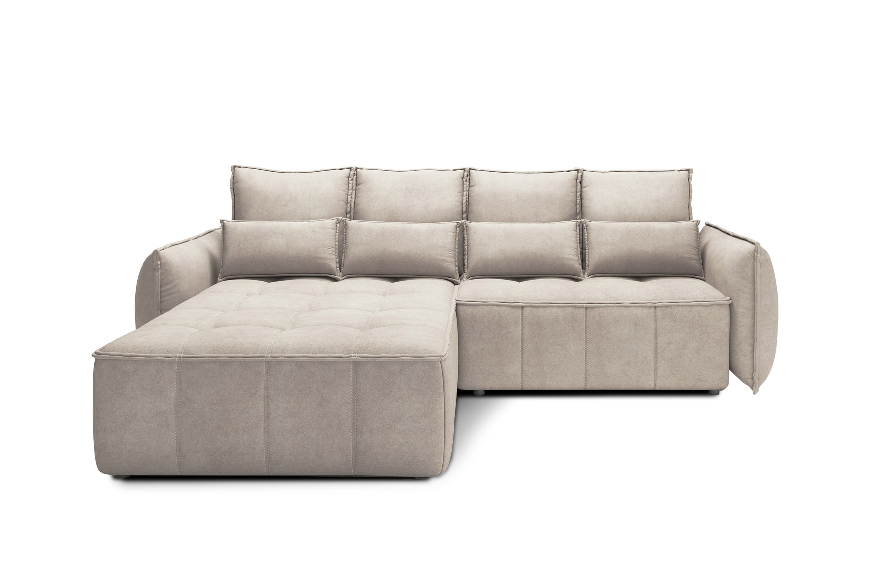 takara bäddsoffa med divan 3-sits - beige
