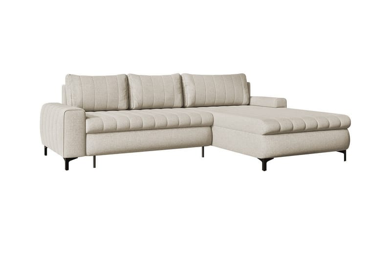 Talby 3-sits Hörnbäddsoffa Beige - Möbler - Vardagsrum - Bäddsoffor - Hörnbäddsoffa
