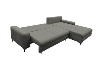 Talby 3-sits Hörnbäddsoffa Mörkgrå - Möbler - Vardagsrum - Bäddsoffor - Hörnbäddsoffa