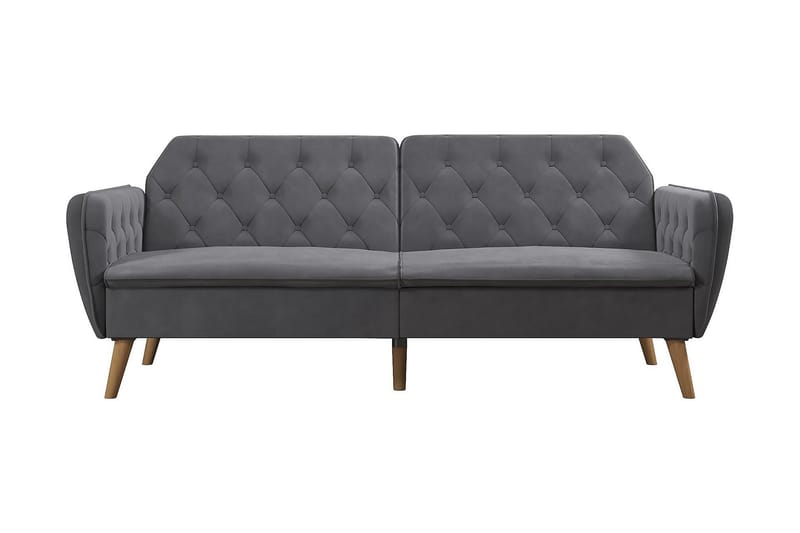 TALLULAH 2-sits Bäddsoffa Grå - Novogratz - Möbler - Vardagsrum - Bäddsoffor - 2-sits bäddsoffa