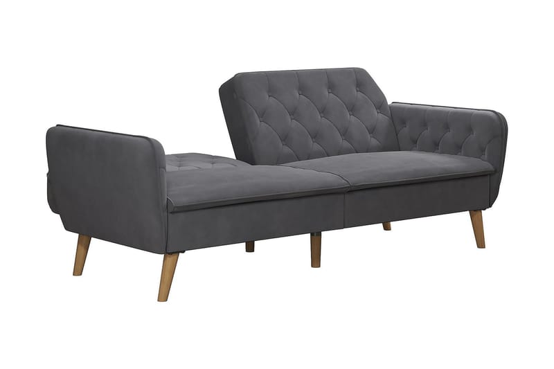 TALLULAH 2-sits Bäddsoffa Grå - Novogratz - Möbler - Vardagsrum - Bäddsoffor - 2-sits bäddsoffa