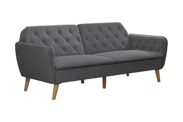 Tallulah 2-sits Bäddsoffa Grå - Novogratz - Möbler - Vardagsrum - Bäddsoffor - 2-sits bäddsoffa