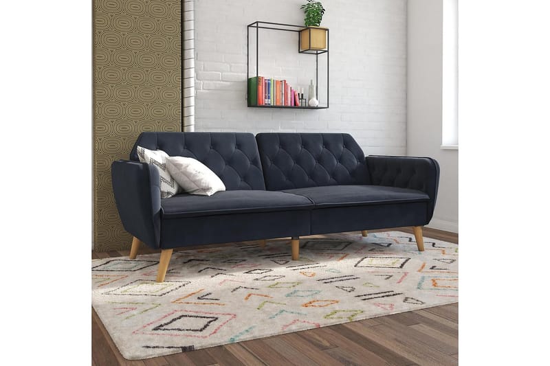 TALLULAH 2-sits Bäddsoffa Marinblå - Novogratz - Möbler - Vardagsrum - Bäddsoffor - 2-sits bäddsoffa