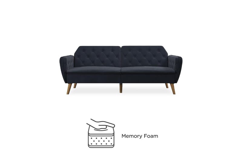 Tallulah 2-sits Bäddsoffa Marinblå - Novogratz - Möbler - Vardagsrum - Bäddsoffor - 2-sits bäddsoffa