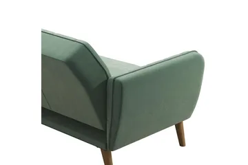 Tallulah 2-sits Bäddsoffa Sammet/Ljusgrön - Novogratz - Möbler - Vardagsrum - Bäddsoffor - 2-sits bäddsoffa