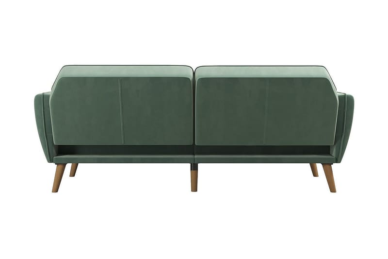 Tallulah 2-sits Bäddsoffa Sammet/Ljusgrön - Novogratz - Möbler - Vardagsrum - Bäddsoffor - 2-sits bäddsoffa