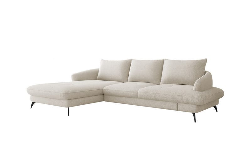 Telford 3-sits Hörnbäddsoffa Beige - Möbler - Vardagsrum - Bäddsoffor - Hörnbäddsoffa