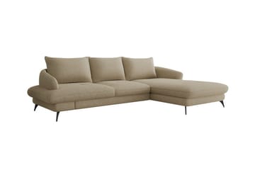 Telford 3-sits Hörnbäddsoffa Beige - Möbler - Vardagsrum - Bäddsoffor - Hörnbäddsoffa