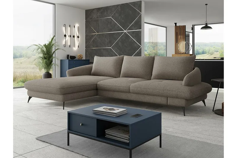 Telford 3-sits Hörnbäddsoffa - Möbler - Vardagsrum - Bäddsoffor - Hörnbäddsoffa