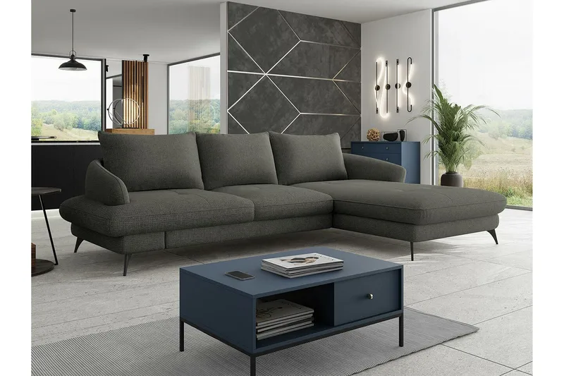 Telford 3-sits Hörnbäddsoffa - Möbler - Vardagsrum - Bäddsoffor - Hörnbäddsoffa