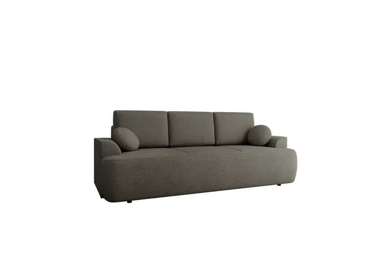 Terros Bäddsoffa 3-sits - Grå - Möbler - Vardagsrum - Bäddsoffor