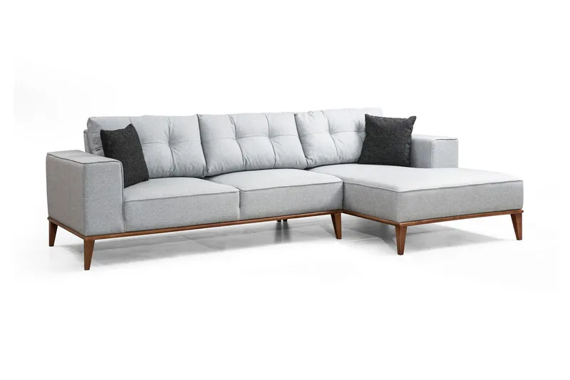 Thrill Bäddsoffa med Divan Höger, Grå