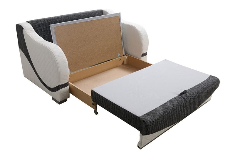 TINA Bäddsoffa 147x74x90 cm - Brun - Möbler - Vardagsrum - Bäddsoffor