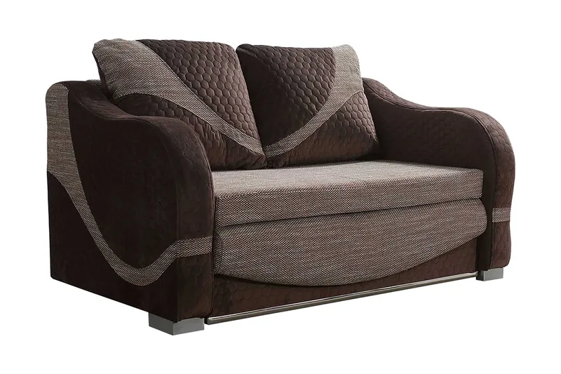 Tina Bäddsoffa 147x74x90 cm, Brun