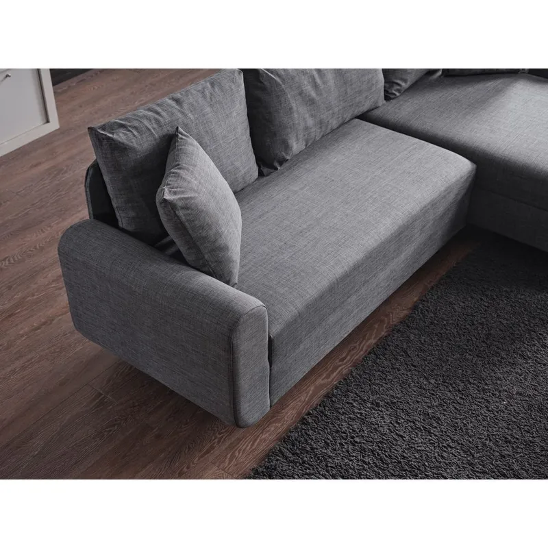 Torlan 3-sits Hörnbäddsoffa - Grå - Möbler - Vardagsrum - Bäddsoffor