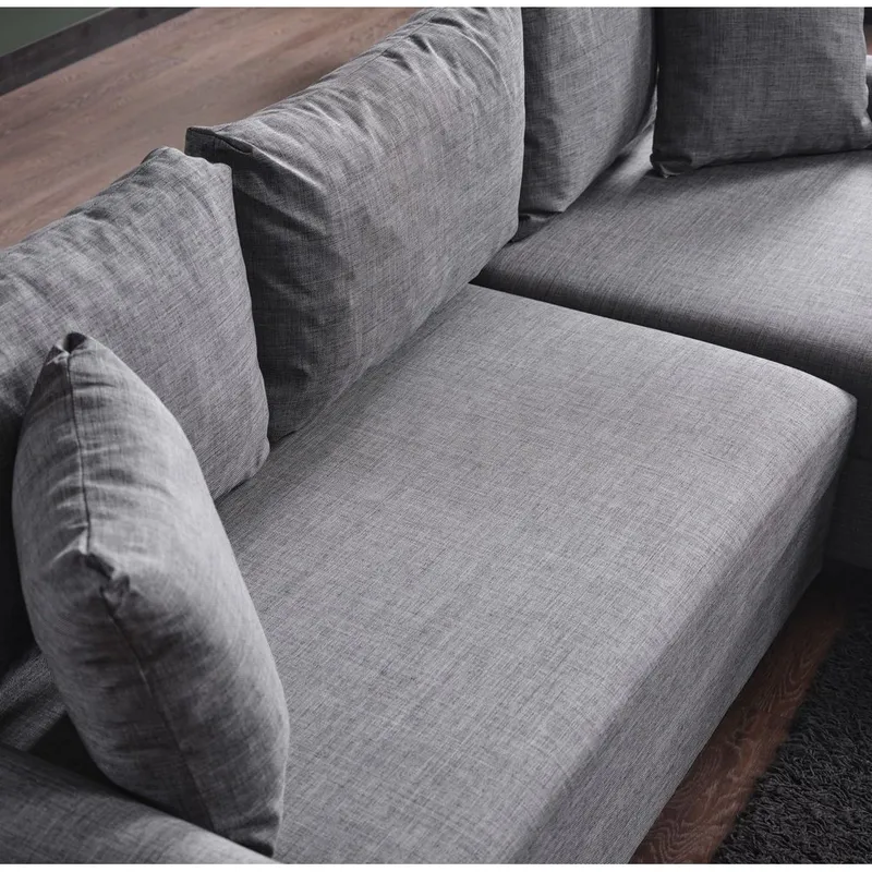 Torlan 3-sits Hörnbäddsoffa - Grå - Möbler - Vardagsrum - Bäddsoffor