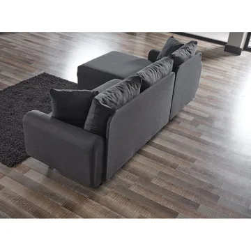 Torlan 3-sits Hörnbäddsoffa - Mörkgrå - Möbler - Vardagsrum - Bäddsoffor