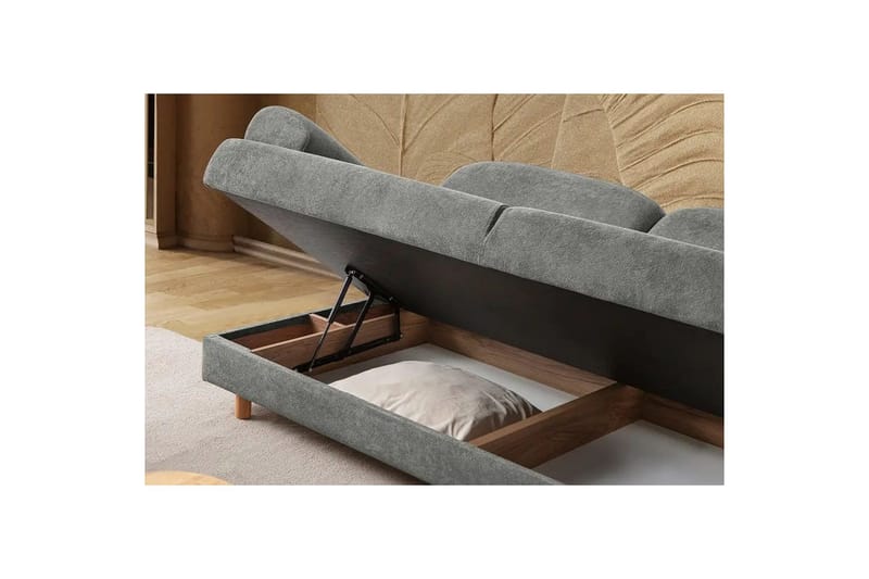 Torrelis Bäddsoffa 3-sits - Antracit - Möbler - Vardagsrum - Bäddsoffor