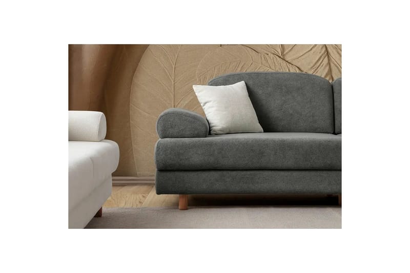 Torrelis Bäddsoffa 3-sits - Antracit - Möbler - Vardagsrum - Bäddsoffor