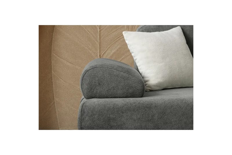 Torrelis Bäddsoffa 3-sits - Antracit - Möbler - Vardagsrum - Bäddsoffor