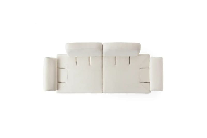 Torrelis Bäddsoffa 3-sits - Vit - Möbler - Vardagsrum - Bäddsoffor