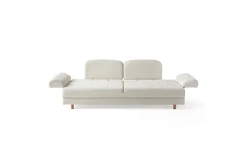 Torrelis Bäddsoffa 3-sits - Vit - Möbler - Vardagsrum - Bäddsoffor